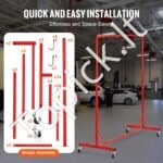 Reguliuojamas dažymo stovas su 8 kabliukais – iki 30 kg apkrova - Image 5