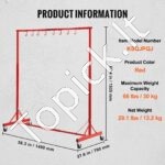 Reguliuojamas dažymo stovas su 8 kabliukais – iki 30 kg apkrova - Image 6