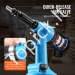 Pneumatinis veržlių/kniedžių montavimo įrankis M3–M12 - Image 4