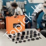 Universalus 23 dalių C‑formos presas kamuolinių jungčių keitimui (2WD/4WD) - Image 7