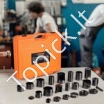 25 dalių C-formos presas kamuolinių guolių keitimui – universalus remonto rinkinys - Image 7