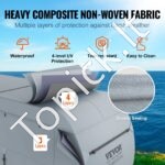 Kemperio danga 10,5 m – Apsauginė danga gyvenamajam automobiliui nuo lietaus, UV spindulių ir dulkių - Image 2