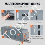 Kemperio danga 10,5 m – Apsauginė danga gyvenamajam automobiliui nuo lietaus, UV spindulių ir dulkių - Image 3