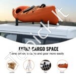 Reguliuojami stogo laikikliai furgonams – 2 vnt., 91–133 cm, iki 181 kg, aliuminis - Image 5