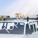 Reguliuojami stogo laikikliai furgonams – 2 vnt., 91–133 cm, iki 181 kg, aliuminis - Image 7