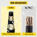 Spiralinė hidraulinė žarna 30,5 m (5800 PSI / 400 bar) - Image 4