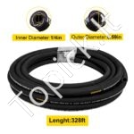 Spiralinė hidraulinė žarna 30,5 m (5800 PSI / 400 bar) - Image 2