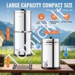 Gravitacinis vandens filtras su keramikos filtro membrana – 8,5 L - Image 5