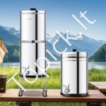 Gravitacinis vandens filtras su keramikos filtro membrana – 8,5 L - Image 2
