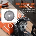 Grąžtų galandinimo staklės 3–13 mm | 120 W, 4500 aps./min, reguliuojamas kampas 95–135° - Image 3