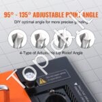 Gręžinių galūnių galandinimo stotis 120 W – 95–135° reguliuojamas kampas (3–13 mm) - Image 2