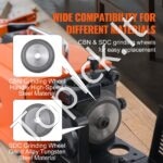 Gręžinių galūnių galandinimo stotis 120 W – 95–135° reguliuojamas kampas (3–13 mm) - Image 3