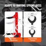 4,5 t hidraulinis spyruoklių suspaudėjas su saugiąja pompa - Image 2