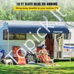 Markizės audinys kemperiui ar priekabai – Atsparus UV ir vandeniui, patvarus pakaitinis tentas lauko apsaugai - Image 2