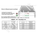 Markizės audinys kemperiui ar priekabai – Atsparus UV ir vandeniui, patvarus pakaitinis tentas lauko apsaugai - Image 9