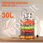 Įvairių stipriųjų gėrimų ir vandens distiliatorius 30 L – Kompaktiška nerūdijančio plieno distiliavimo sistema - Image 6