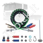 3.65m 3-in-1 oro žarnų rinkinys sunkvežimiams – su rankenomis ir dvigubomis jungtimis