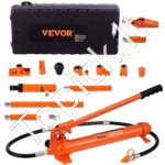 Pneumatinis-hidraulinis keltuvas automobiliui – 10 t keliamosios galios, 135 mm eiga, su prailginimo strypais