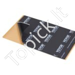 24 vnt. automobilio garso ir šilumos izoliacijos rinkinys – 2,3 m², 5 mm storio, 4 sluoksnių struktūra, aliuminio danga