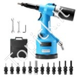 Pneumatinis veržlių/kniedžių montavimo įrankis M3–M12