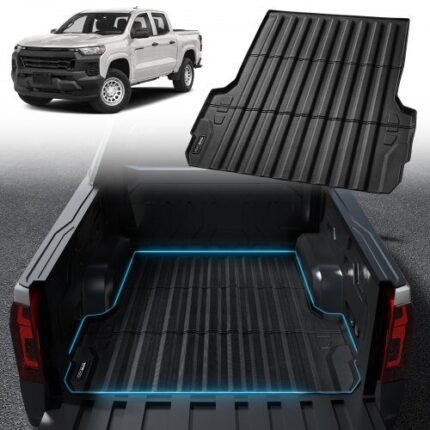 TPE pakrovimo kilimėlis Chevrolet Colorado / GMC Canyon 2023–2024 – Krovinių skyriaus apsauga (juoda)
