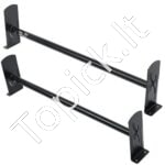 Reguliuojami stogo laikikliai furgonams – 2 vnt., 91–133 cm, iki 181 kg, aliuminis