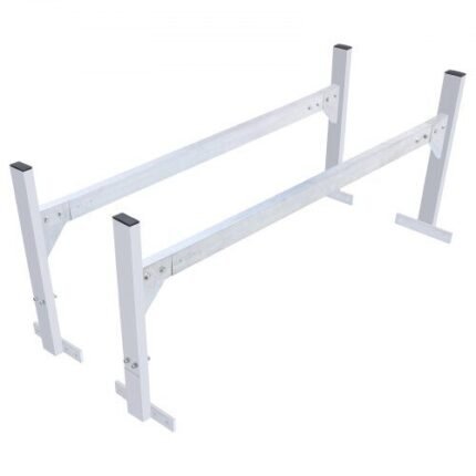 Reguliuojami aliuminio stogo laikikliai furgonams – 2 vnt., 30–206 cm, iki 181 kg