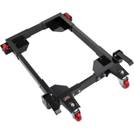 Mobilioji bazė, 680,39 kg keliamoji galia, nuo 20,7" x 23,7" iki 28" x 33,5", universalus mobiliosios bazės stovas su pasukamaisiais ratukais, skirtas medžio apdirbimo įrangai, juostiniam pjūklui, elektriniams įrankiams, staklėms