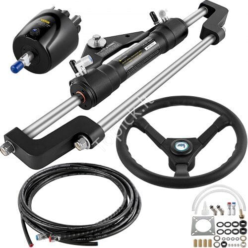 us2FYYDJHK6400A-3TJ22V02Fgoods_img-v12Fhydraulic-boat-steering-kit-m100-1.2.jpg 300 AG hidraulinis vairavimo komplektas valčiai – 6,9 MPa slėgis, 34 cm vairas, 6,7 m žarna - Image 1