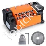 Grąžtų galandinimo staklės 3–13 mm | 120 W, 4500 aps./min, reguliuojamas kampas 95–135°