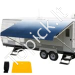 Markizės audinys kemperiui ar priekabai – Atsparus UV ir vandeniui, patvarus pakaitinis tentas lauko apsaugai