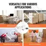 1 ritinėlis stretch plėvelės 381 mm x 305 m, 60 mikronų storio - Image 4