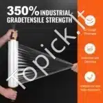 1 ritinėlis stretch plėvelės 381 mm x 305 m, 60 mikronų storio - Image 7