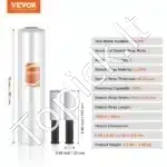 1 ritinėlis stretch plėvelės 381 mm x 305 m, 60 mikronų storio - Image 3