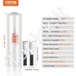 1 ritinėlis stretch plėvelės 381 mm x 366 m, 80 mikronų storio - Image 3