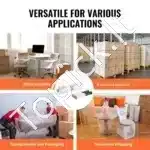 1 ritinėlis stretch plėvelės 381 mm x 366 m, 80 mikronų storio - Image 4