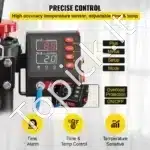 10-in-1 Raudonas Termopresas marškinėiams, Puodeliams, Kepurėms ir Lėkštėms (30 × 38 cm) - Image 5