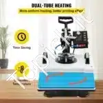 10‑in‑1 Karšto Spaudimo Presas 38 × 30 cm su Skaitmeniniu Valdymu (Juodas) - Image 6