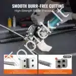 1100 W elektrinis hidraulinis armatūros pjoviklis – 4–40 mm Ø - Image 4