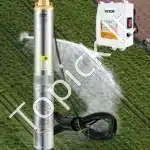 1100 W giluminė panardinamoji siurbimo pompa – 190 l/min, 57 m pakėlimo aukštis - Image 2