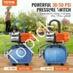 1176 W sodo vandens siurblys – 5600 l/h, aukšto našumo laistymo ir baseinų siurbimo sistema - Image 8