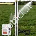 1500 W nerūdijančio plieno giluminė panardinamoji siurbimo pompa – 9,8 m³/h (~163 l/min) srautas ir iki 108 m pakėlimo aukštis - Image 2