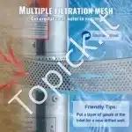 1500 W nerūdijančio plieno giluminė panardinamoji vandens siurbimo pompa – 9,8 m³/h (~163 l/min), pakėlimo aukštis iki 108 m - Image 4