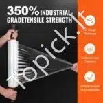 2 ritinėliai stretch plėvelės 381 mm x 305 m, 60 mikronų storio - Image 7