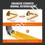 2 vnt Krautuvo Šakių Prailgintuvai 213 cm – 1,8 T Q235 Plienas - Image 6