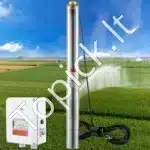 2200 W giluminė panardinamoji siurblio sistema – 9,8 m³/h srautas ir 144 m pakėlimo aukštis, su išorine valdymo dėžute - Image 2