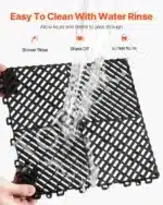 24 vnt. Drenažinės Grindų Plytelės – 31 × 31 cm (310 × 310 mm), 17,6 mm Storio - Image 6