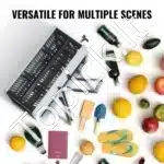 3 Vnt Sulankstomi Pirkinių Krepšiai 16L Talpos | Patvarūs ir Ergonomiški - Image 5