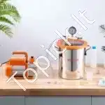 3,5 CFM Vakuuminis Siurblys 11,36 L – 260 ml alyvos talpa, vienpakopis, 5 Pa galutinis vakuumas - Image 2