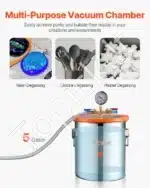 3,5 CFM Vakuuminis Siurblys su 18,93 L Kamera - Image 5